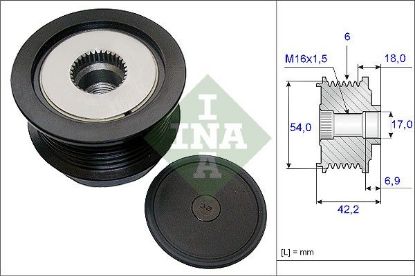 Alternator Freewheel Clutch GENERAL MOTORS - 13229990
