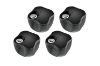 Extension Set, trailer hitch bike carrier Knob with Lock (rattahoidja lukusti) 4tk