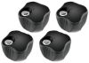 Extension Set, trailer hitch bike carrier Knob with Lock (rattahoidja lukusti) 4tk
