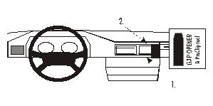 Trim Frame MB 124 (200-500E) 86-94