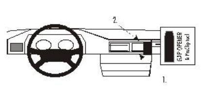 Trim Frame MB 124 (200-500E) 86-94