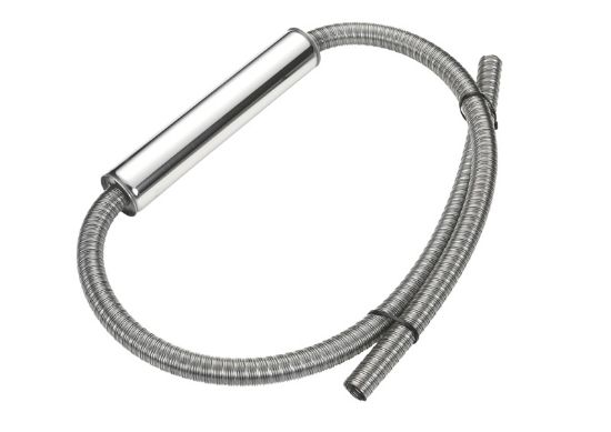 Muffler pipe, pre-heater paadile  24 mm L=1,8 m