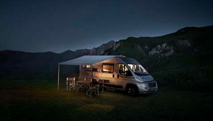 Camping Awning 6300 3,25x2,50m Anodised-black korpus Ducato L2/H2