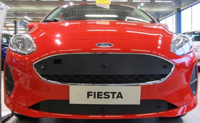 Trim/Protection Strip, radiator grille Ford Fiesta Trend 2018- (ei sobi Ecoboost-ile)