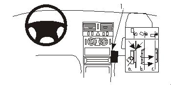 Trim Frame MB C-Class 93-00