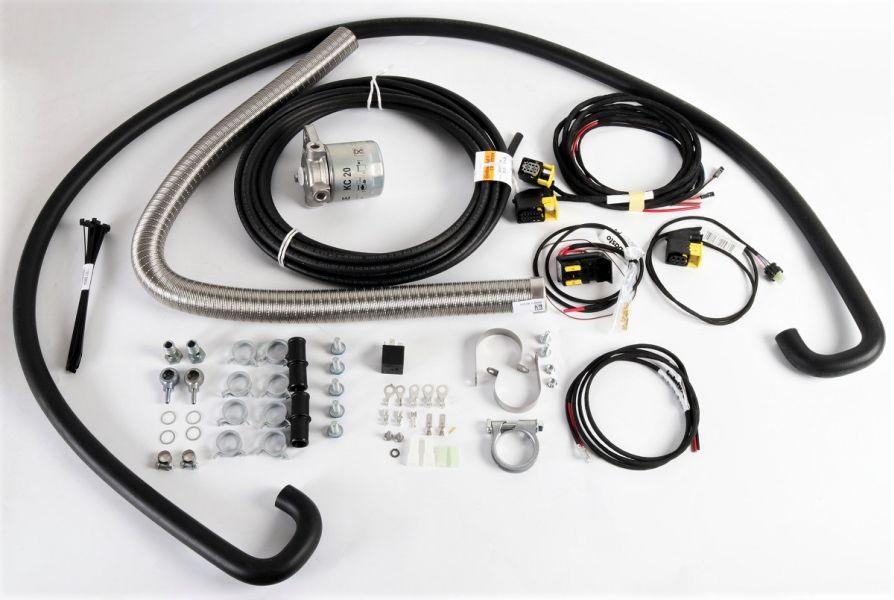 Assembly kit, auxilliary heater Thermo Pro 120,150  12V