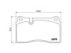 Brake Pad Set, disc brake VAG - 7P6 698 151F