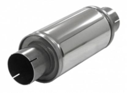 Centre/Rear Muffler Pütt turbonett 3" RV ümmargune 125 mm L=245mm