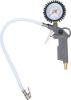 Compressed-air Tyre Pressure Gauge/Inflator Pistol-Grip Air Inflator