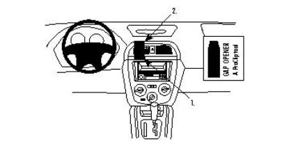 Trim Frame Subaru Impreza 01-02
