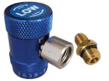 Gasket, coolant pipe R1234yf M12x1,5 + adapter 1/4"  1tk