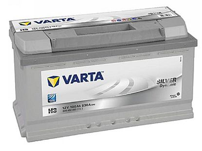 Starter Battery 100Ah 830A 353*175*190 - + SILVER dynamic