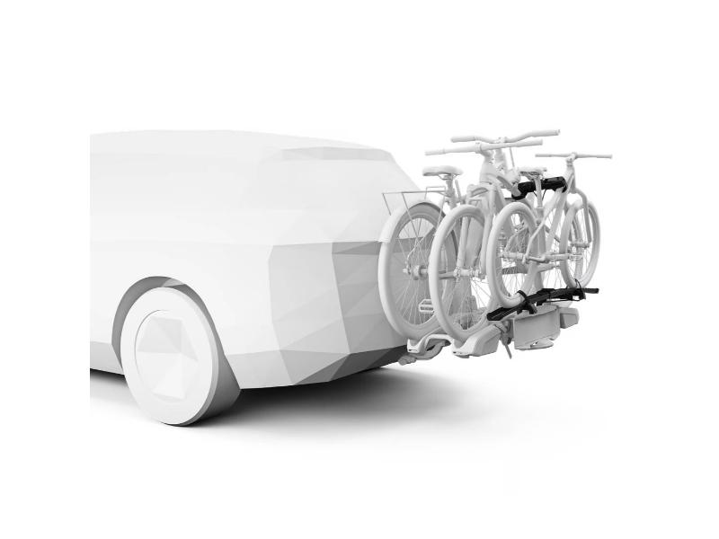 Extension Set, trailer hitch bike carrier EasyFold 3 Extra Bike Adapter