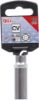 Socket Wrench Insert 1/4" Deep Socket "Gear Lock", 10 mm