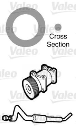 Gasket, coolant pipe Daewoo
