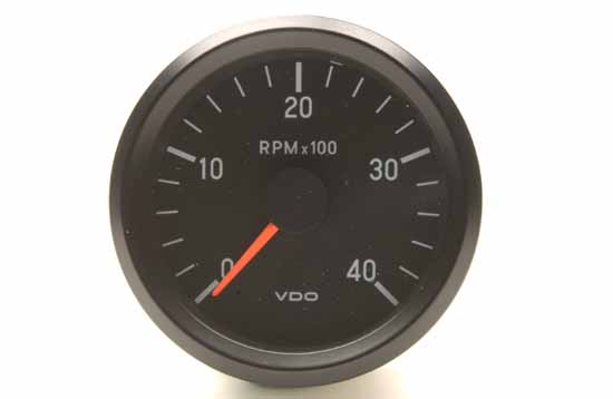 Revolution Counter 24V 80mm 0 - 4000 p/min