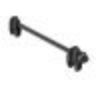Extension Set, trailer hitch bike carrier Onto 2 for EasyFold 3 4th Bike Arm