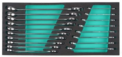Tool Trolley tööriistadega 5 sahtliga, roheline