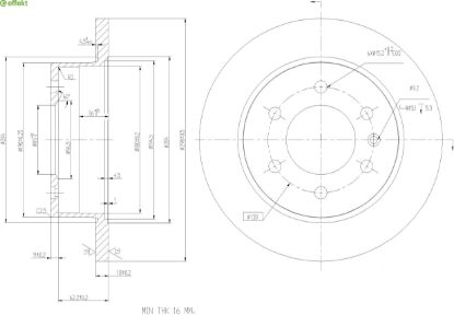 Brake Disc MERCEDES