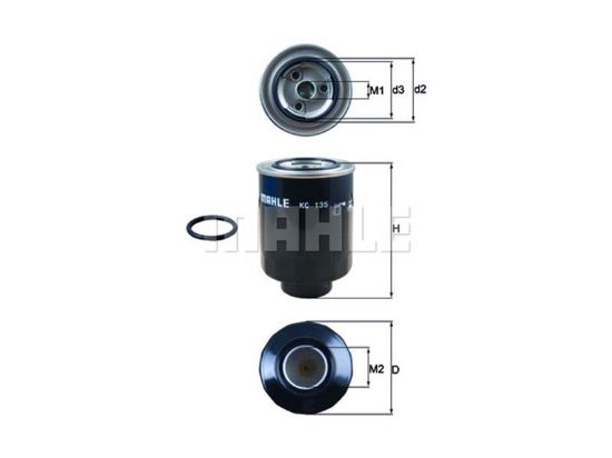 Fuel Filter FORD RANGER (TU_)