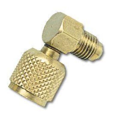 Gasket, coolant pipe adapter 1/4"mx1/4"f-90kraadi