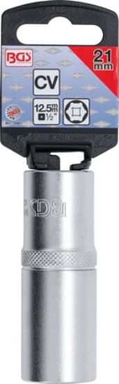 Socket Wrench Insert Deep Socket "Pro Torque®" 1/2", 21 mm
