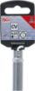 Socket Wrench Insert 1/4" Deep Socket "Gear Lock", 9 mm