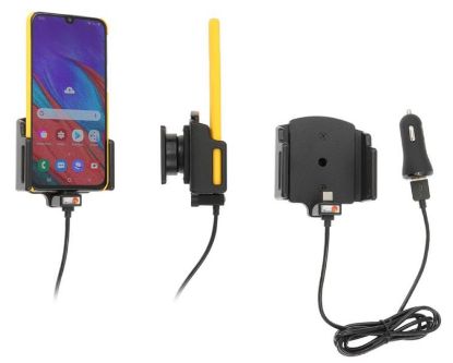 Mobile phone/PDA holder Aktiivne USB-C sig. regul. 62-77mm / 2-10mm sig.