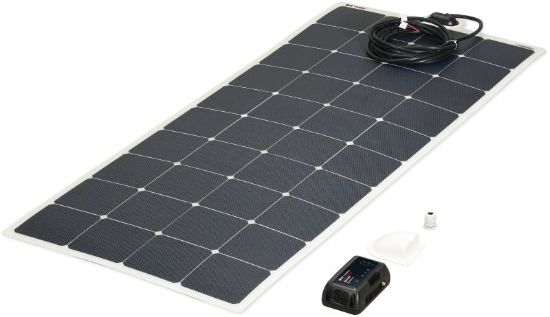 Päikesepaneelid FLEX 140W + kontroller SCE360B + juhtmete läbiviik