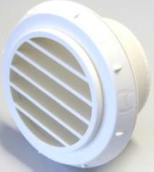 Air nozzle, auxiliary heater 60MM 90kraadi valge