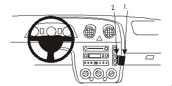 Trim Frame Ford Fiesta 02-