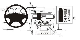 Trim Frame Honda Accord 01-
