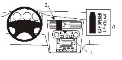 Trim Frame Honda Accord 01-
