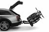 Bike Rack, trailer hitch carrier VeloSpace XT 3 (3 kuni 4 rattale, 13pin), must