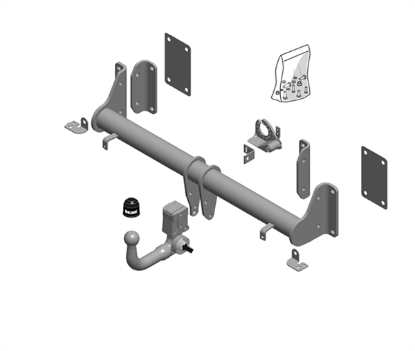 Trailer Hitch BMW X5 18-/X7 19- eem.BMU