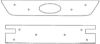 Trim/Protection Strip, radiator grille Ford Galaxy 2010-2015