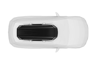 Roof Box (215x89x43cm; 500L), Black Glossy
