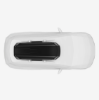 Roof Box (215x89x43cm; 500L), Black Glossy
