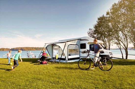 Camping Awning QuickFit L, pikkus 2,6m/paigalduskõrgus 2,45-2,64m
