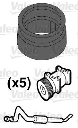 Gasket, coolant pipe ALFA ROMEO, IVECO, FIAT, LANCIA