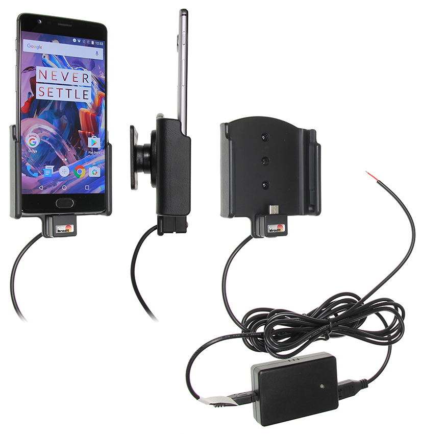 Mobile phone/PDA holder OnePlus3  2A stats, 12-24V