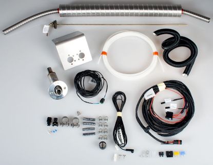 Assembly kit, auxilliary heater Paadile AT2000STC, lisa juhtseade  ja kütuseväljv.