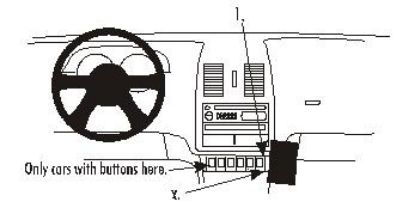 Trim Frame VW Lupo 99-
