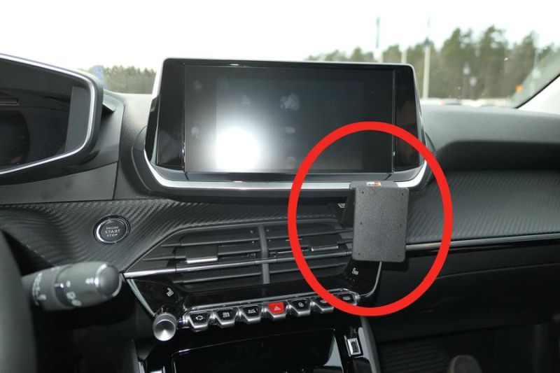 Trim Frame Peugeot 208/2008 20-21, keskele