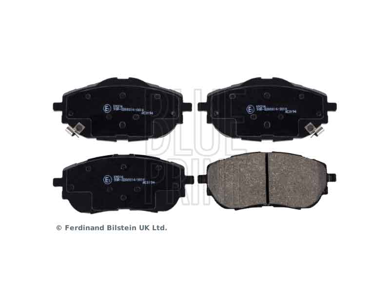 Brake Pad Set, disc brake TOYOTA - 04465-02390