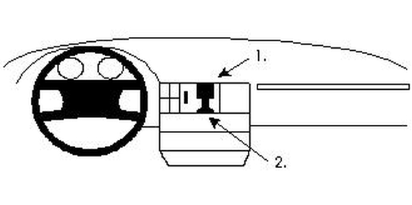 Trim Frame Audi 100 83-88/5000 83-88