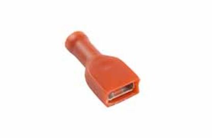 Terminal, electric universal parts plaat isol. 6,3mm pun 100tk Terminal, electric universal parts plaat isol. 6,3mm pun 100tk