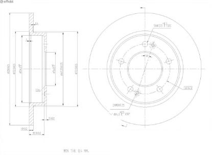 Brake Disc HYUNDAI,KIA