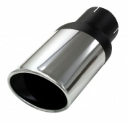 Centre/Rear Muffler Ots ellips 3" ovaal 90/120mm