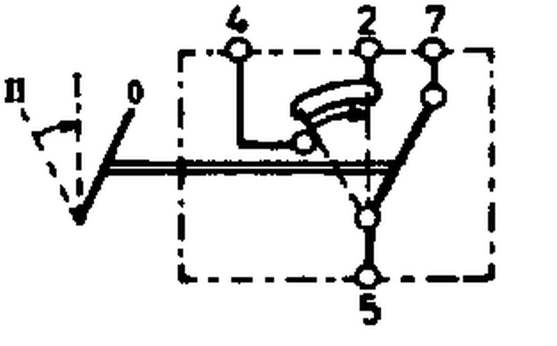 Switch 0-I-II 24V,8A